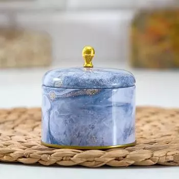 Банка для сыпучих продуктов «Сияние», 200 мл, d=8 см