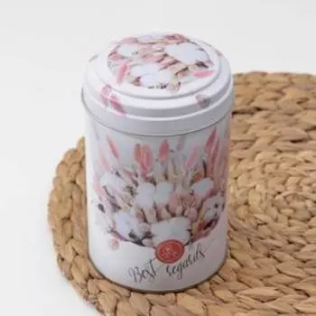 Банка для сыпучих продуктов «Сухоцветы», 1,1 л, 9,9×14,5 см