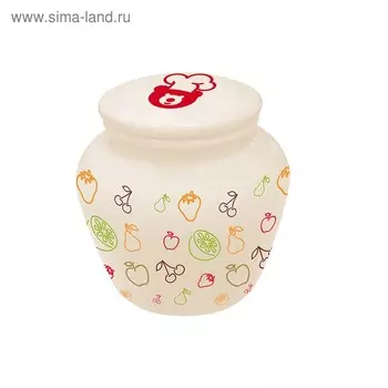 Банка керамическая с крышкой Oursson, 1.8 л