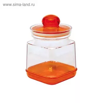 Банка квадратная Барокко 900 мл, 11 х 11 х 16 см