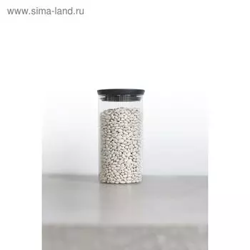 Банка стеклянная Brabantia, модульная, стекло, 1.1 л