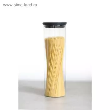 Банка стеклянная Brabantia, модульная, стекло, 1.9 л