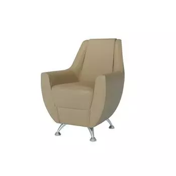 Банкетка кресло ЛИЛИАНА 690*760*950 Кофе с Молоком