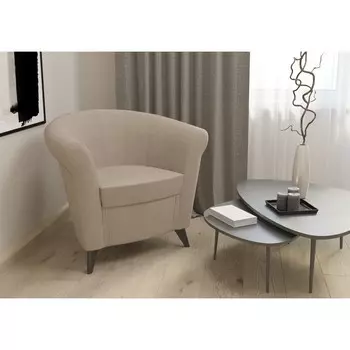 Банкетка «Лагуна», 780630790 мм, велюр, цвет бежевый