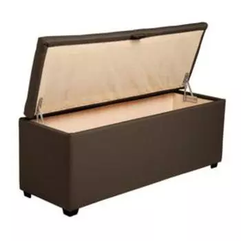 Банкетка Монако-3 1210х420хН430 Рогожка CHOCOLATE