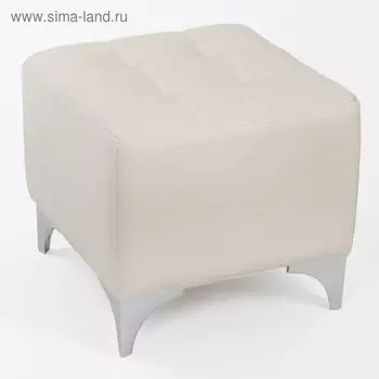 Банкетка ЖОЗЕФИНА 480*480*415 Кож.зам бежевый