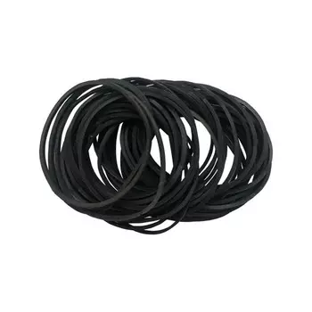 Банковская резинка 60 мм 50 г deVENTE TOTAL BLACK, черные