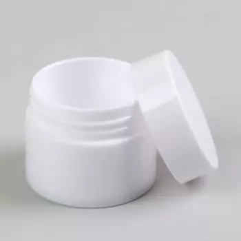 Баночка для хранения, 10 г, цвет белый