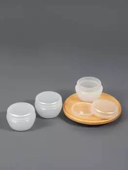 Баночка для хранения, 20 мл, фасовка - 3 шт., белая