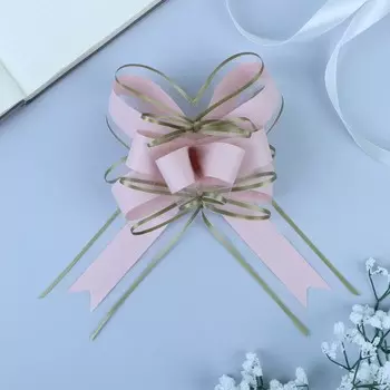 Бант-бабочка №5, золотой