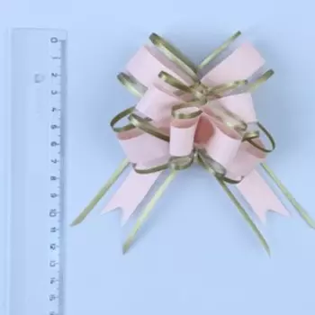 Бант-шар №3, цвет пыльная роза