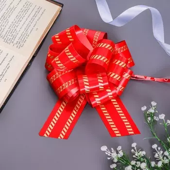 Бант - шар №5, красный