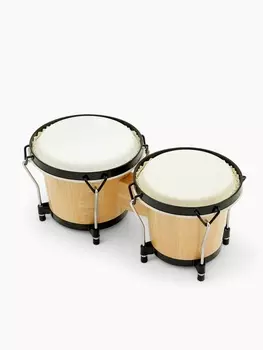 Барабан Бонго Music Life 67 дюймов, бежевый