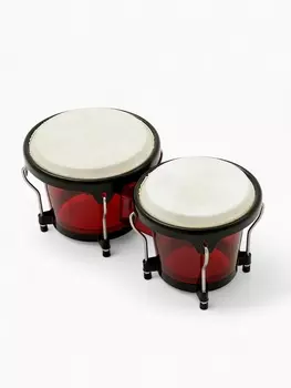 Барабан Бонго Music Life 67 дюймов, пластиковый, красный