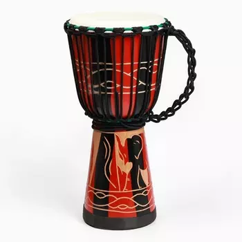 Барабан Джембе «Слон», 2350 см, красный