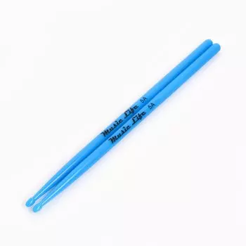 Барабанные палочки Music Life 5 А синие, светящиеся