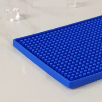 Барный коврик Доляна, 30150,9 см, резина, цвет синий