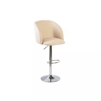 Барный стул Милли Канада 03 микровелюр карамель/ хром