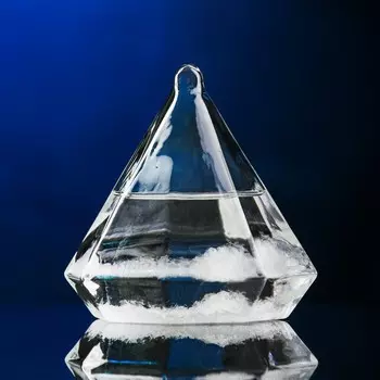 Барометр-штормгласс «Кристалл», 810 см, белый