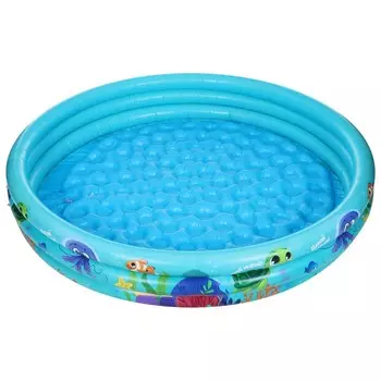 Бассейн надувной «На волне: Морской мир», 146 х 25 см, с надувным дном