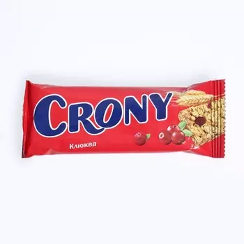 Батончик-мюсли CRONY клюква, 50 г