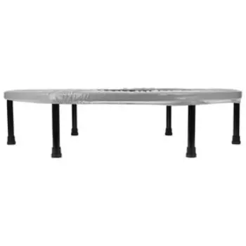 Батут детский ONLYTOP, d=101 см, серый