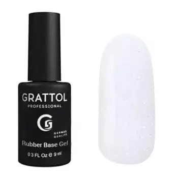 База Grattol Glitter №01, 9 мл