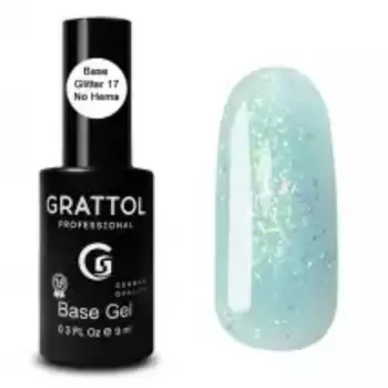 База Grattol Glitter №17, 9 мл