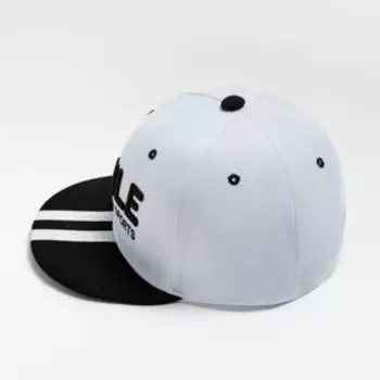 Бейсболка детская, цвет белый, размер 52-54