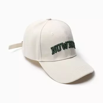 Бейсболка MIST Nowhere, размер 56-58, молочная