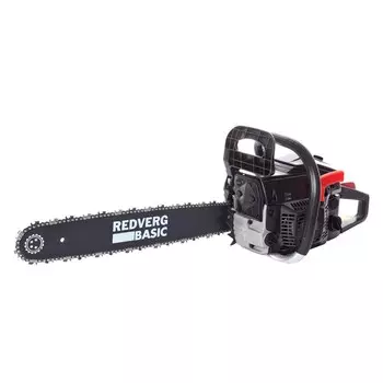 Бензопила RedVerg GC-58C Basic, 3.5 л.с., 58 см3, 20", шаг 0.325", паз 1.5 мм, 76 звеньев