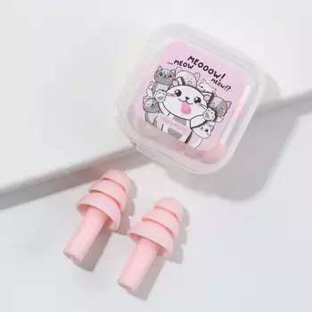Беруши в пластиковом футляре Meooow!, 3.53.5 см