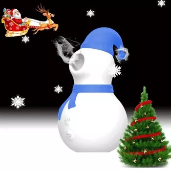 Бесконтактный вакуумно-волновой стимулятор клитора 10 режимов, ЗУ USB, синий