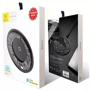 Беспроводное зарядное устройство Baseus, 5 Вт, 2 А, прозрачный