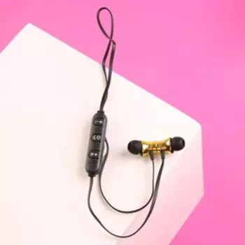 Беспроводные наушники на магните с микрофоном «Цветы», мод. VBT 1.1 ,913.5 см