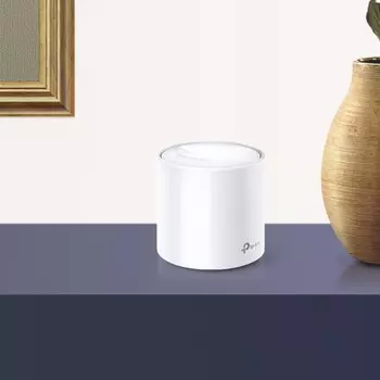 Бесшовный Mesh роутер TP-Link Deco X20 (DECO X20(1-PACK)) AX1800, 1000 Мбит/с, 1 шт, белый