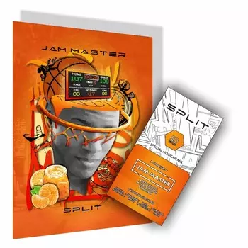 Бестабачная никотиновая смесь для кальяна SPLIT "Апельсин-мандарин", 50 г