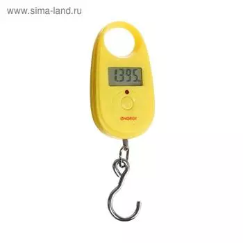 Безмен ENERGY BEZ-150, до 25 кг, жёлтый