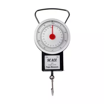 Безмен Luazon, механический, до 22 кг, цена деления 250 г, чёрный