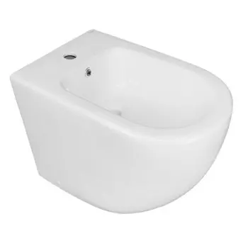 Биде напольное Azario Grado AZ-2141C, 490х395х150 мм, белый