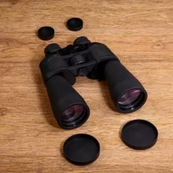 Бинокль 10-3060 «Турист», с регулируемым зумом 10-30, черный, линзы рубин