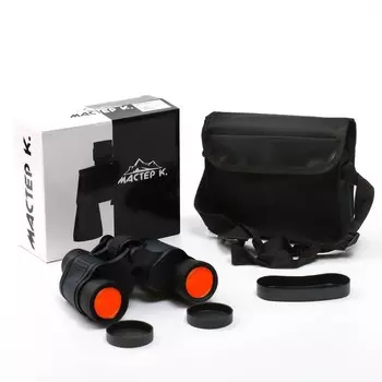 Бинокль 1040 «Тайга», черный, прорезиненные вставки