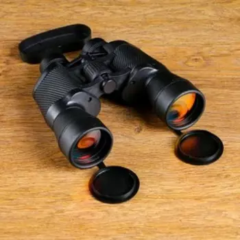 Бинокль 7х50 B50CB, "Фортовый", черный, диагонали на вставках