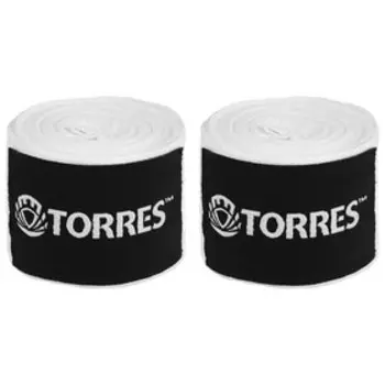Бинт боксёрский эластичный TORRES PRL62017W, длина 3,5 м, ширирина 5,5 см, 1 пара, цвет белый