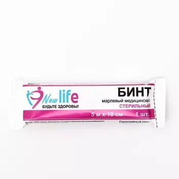 Бинт медицинский стерильный 10500 см 30 г/м