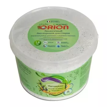 Био-порошок стиральный для цветного и тёмного ORION «Кедр и можжевельник», 1800 г
