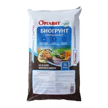 Биогрунт на основе Конского навоза Универсальный, 25 л