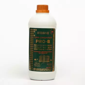 Средство для очистных систем, органическое, концентрированое, 1000 мл