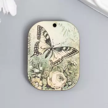 Бирка "Бабочка" 3х4 см