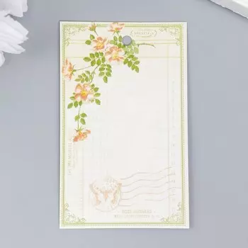 Бирка "Цветы" 5х8 см